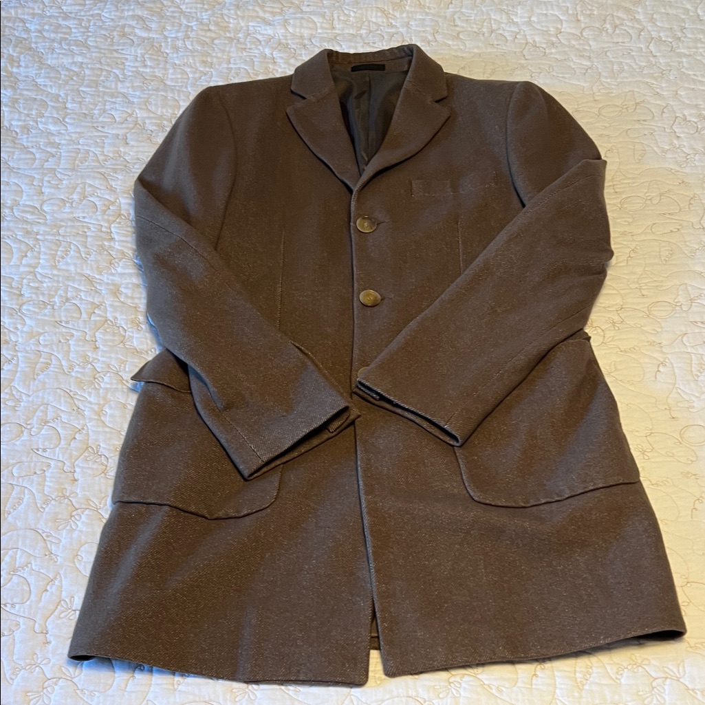 Men's Calvin Klein Olive Coat